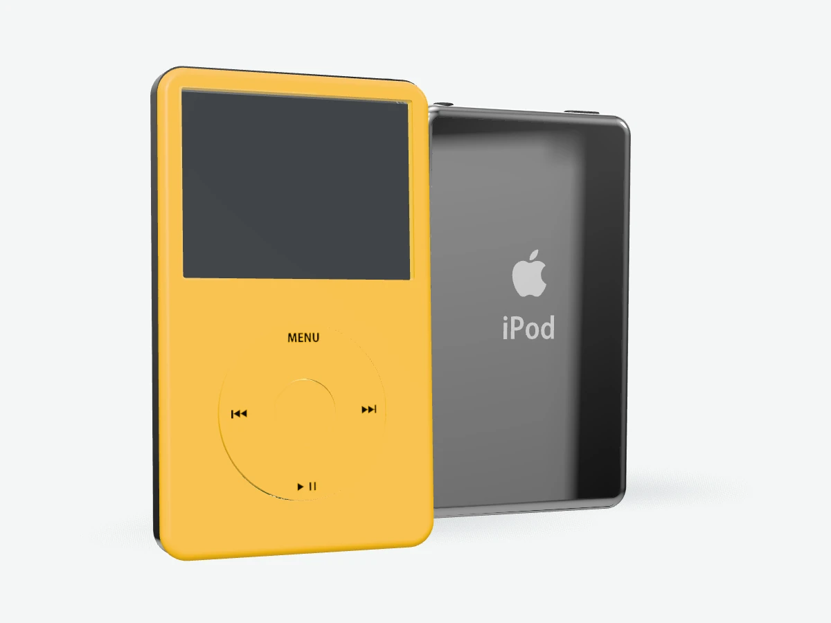 iPod Classic 6th/6.5 Gen - Orange Opaque