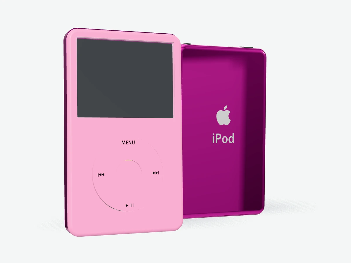 iPod Classic 6th/6.5 Gen - Pink Opaque