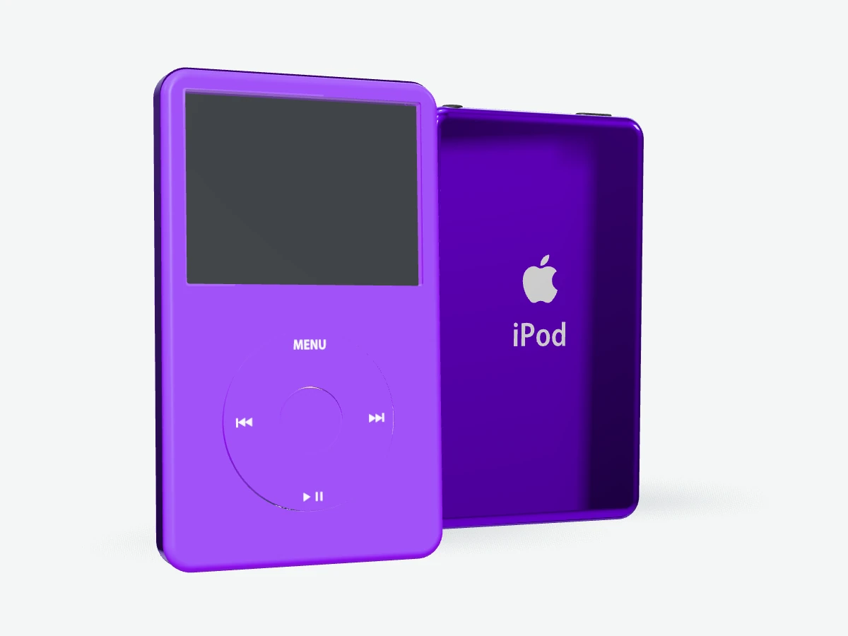 iPod Classic 6th/6.5 Gen - Purple Opaque