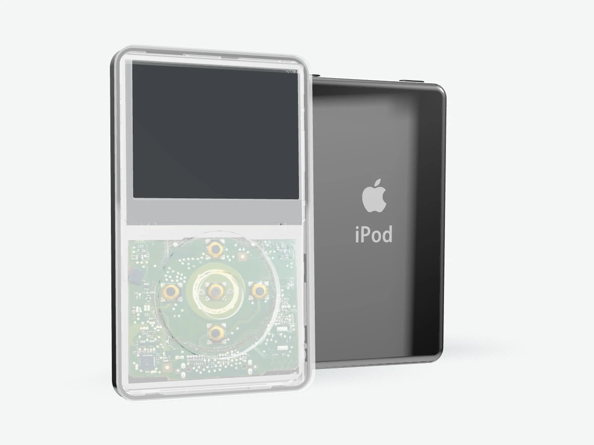 iPod 5.5 Gen Video - Clear Transparent