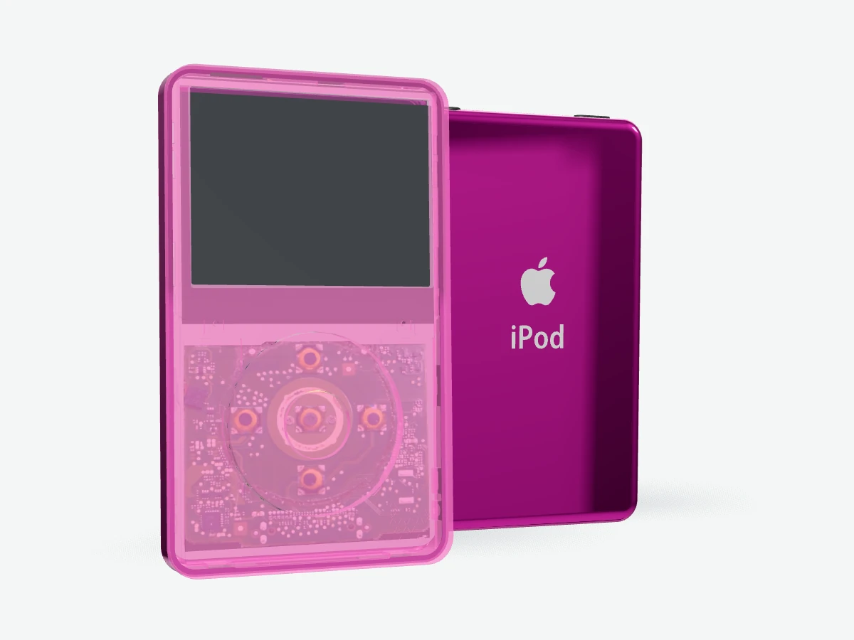 iPod 5.5 Gen Video - Pink Transparent